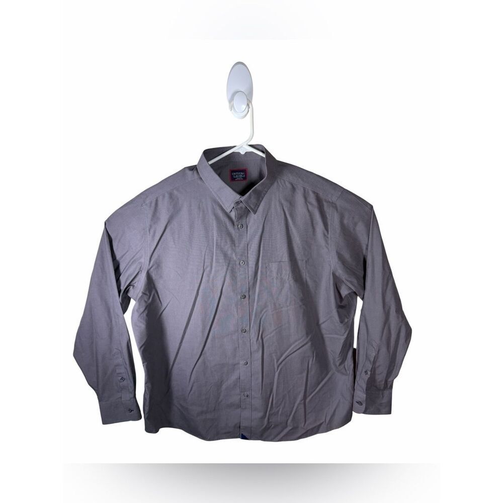 UNTUCKit Men's Gray Button-Down Dress Shirt